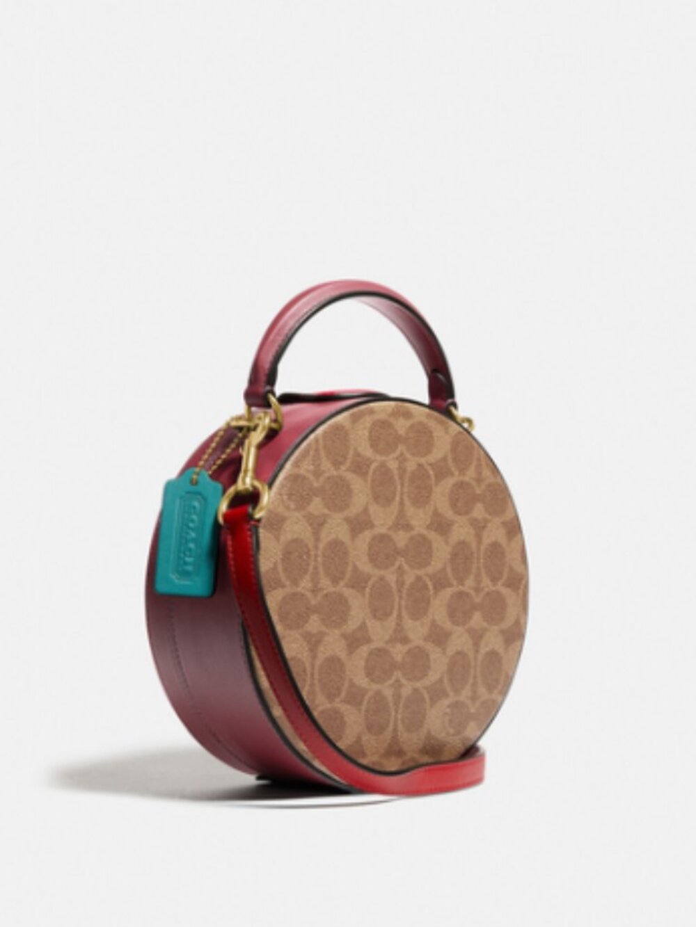 Coach Lunar New Year Circle Bag in Signature Canvas - Picture 16 of 16